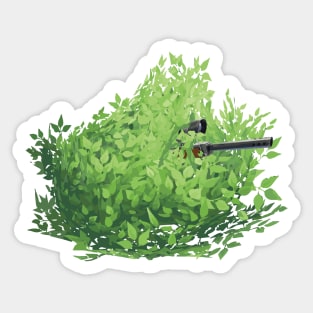 Bush Camper Sticker